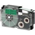 Casio Black on Green Label Tape Cassette