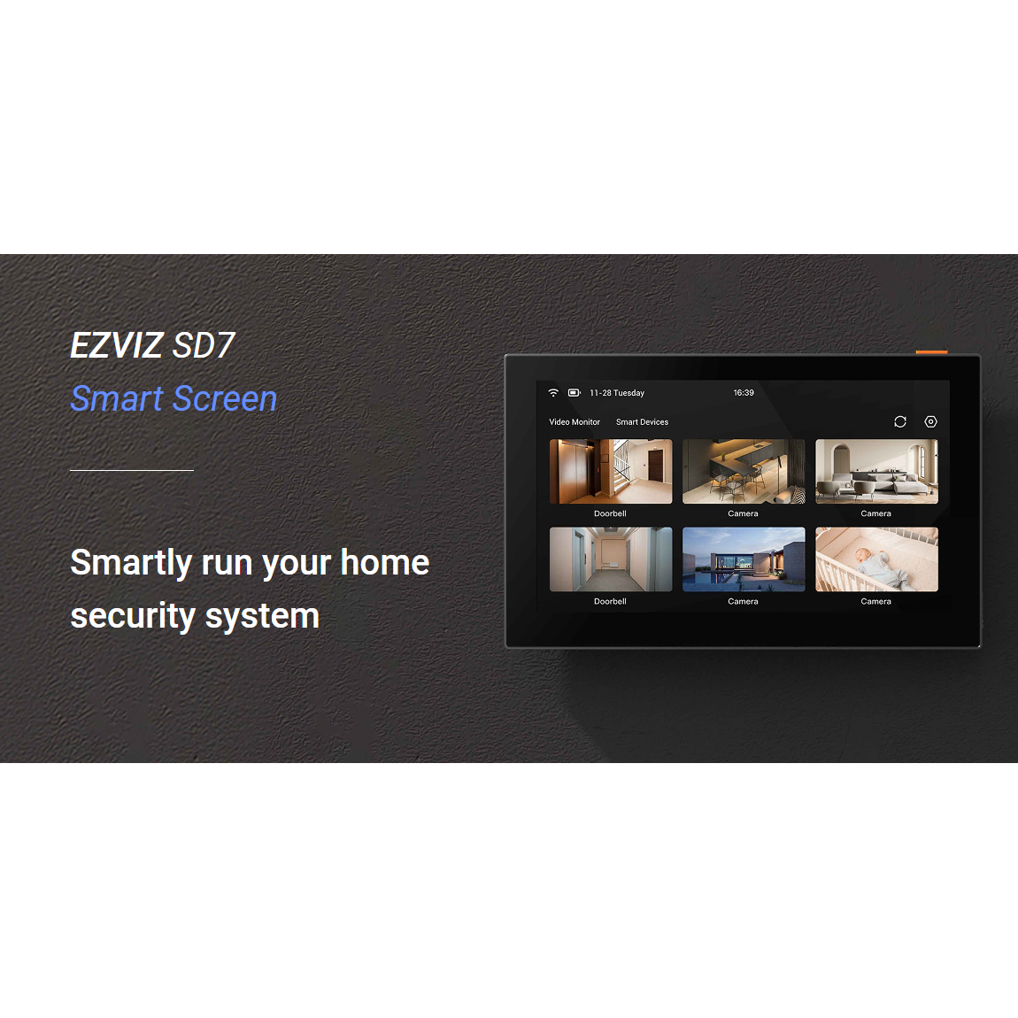 Ezviz SD7 Wireless Touch Screen Indoor Monitor
