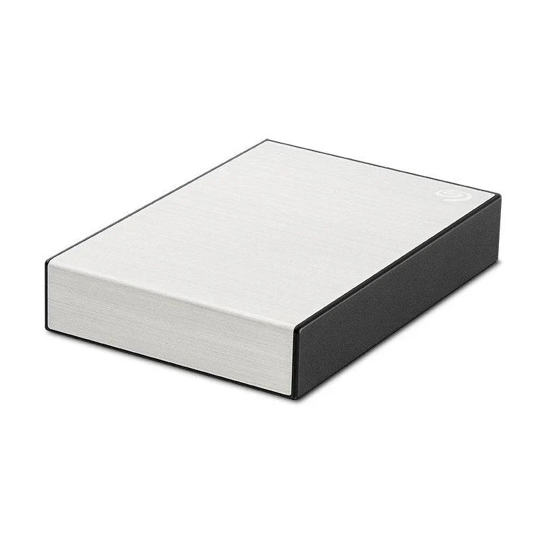 Seagate One Touch Portable Hard Drive with Password Protection - 5TB HDD / USB 3.0 / Silver