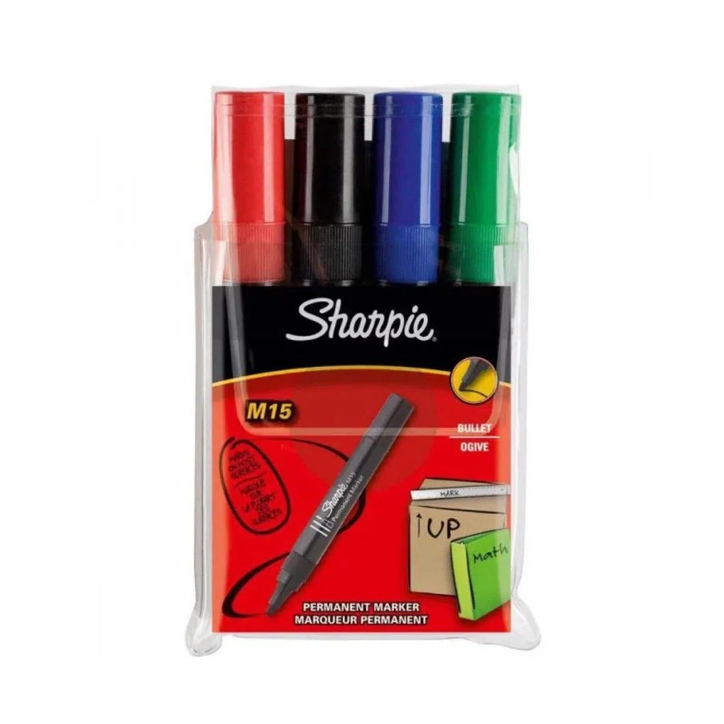 Sharpie Permanent Marker Set 4 Colors