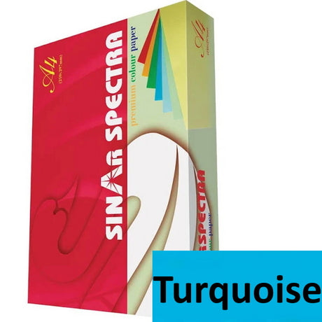 Sinar Spectra Colour Paper A4 80 Gsm IT 220 TARQUOISE Colour