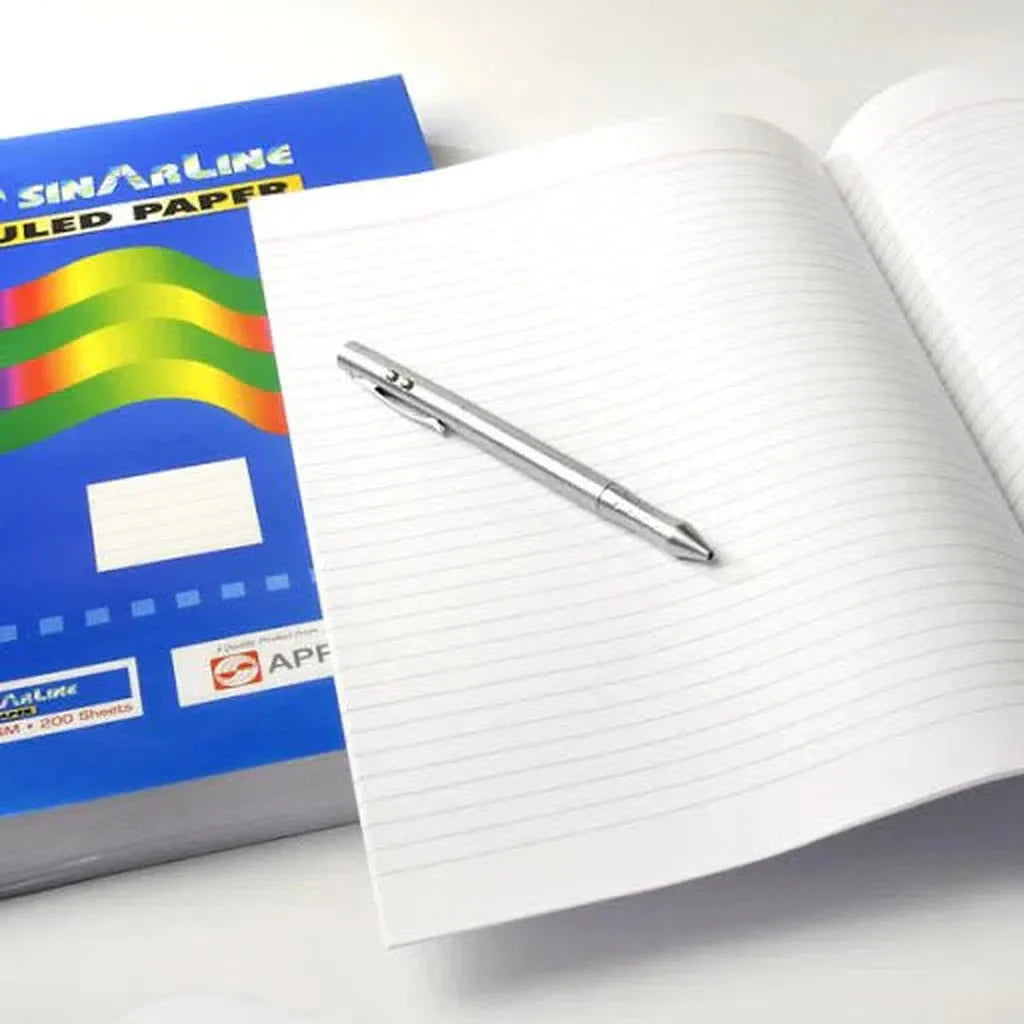 Sinarline Ruled Paper F/S 400"S ( Unfolded) Rp01022