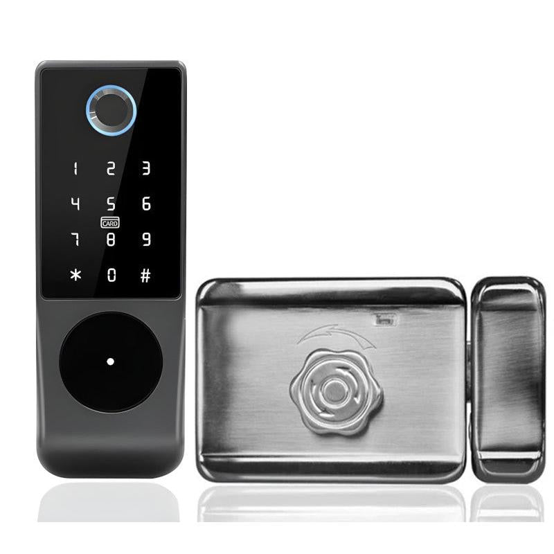 Smart Door Lock for Exterior Fence TTLock Silver-ED2-2