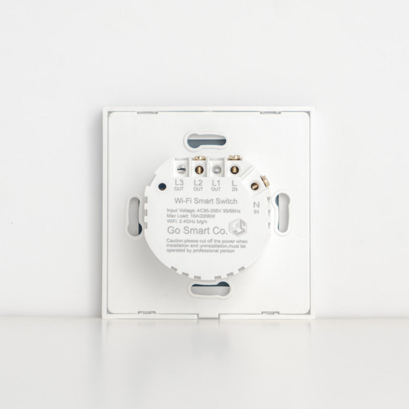 Smart Light Switch 1 Gang WiFi-White