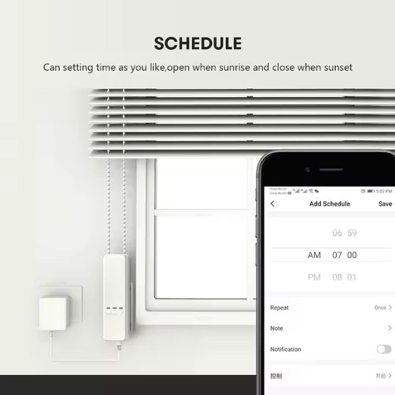 Smart Wi-Fi Blind Motor Curtain DS-M08