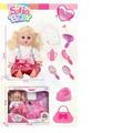 Sofia Baby Doll Toy With Accessories-Tx858-D287