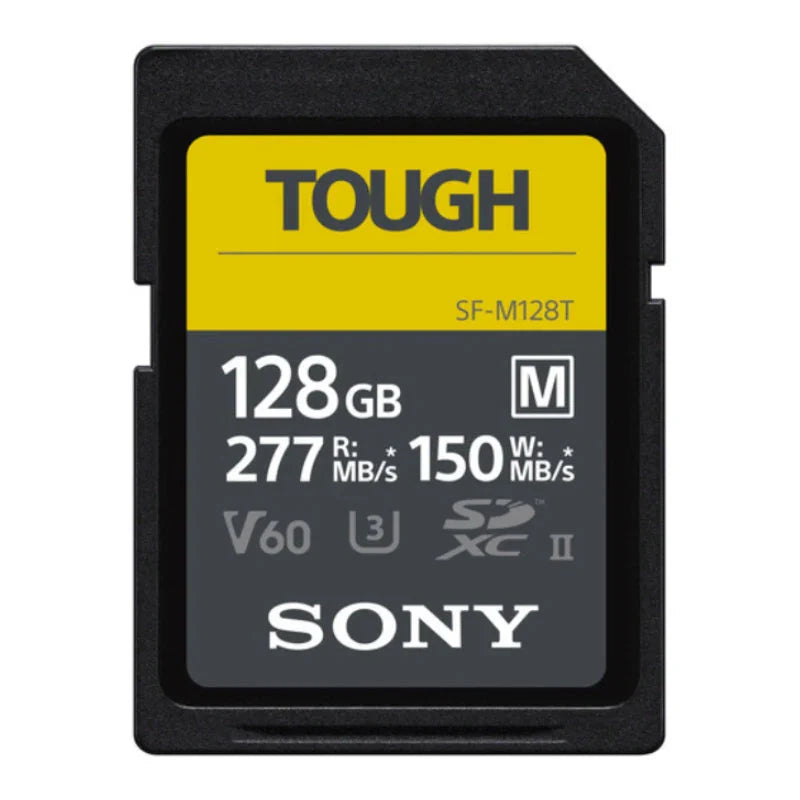 Sony SF-M128T/T1 128GB SF-M TOUGH Series UHS-II SDXC Memory Card