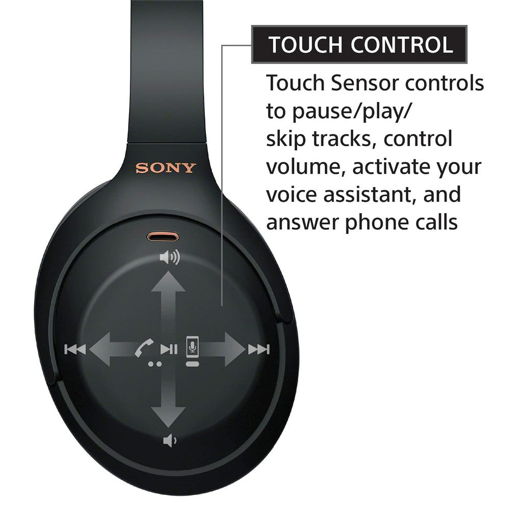 Sony WH-1000XM4 Noise Cancelling Headphone - Over-Ear / Wireless / Black