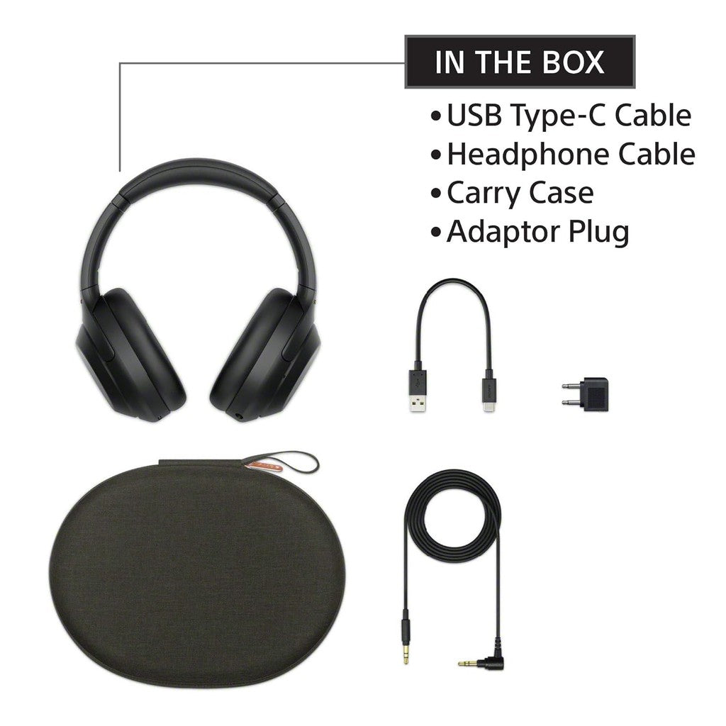 Sony WH-1000XM4 Noise Cancelling Headphone - Over-Ear / Wireless / Black