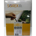 Sorex 100 Sheets A4 Premium Stickers 70 X 35 Mm 24 Labels Per Sheet