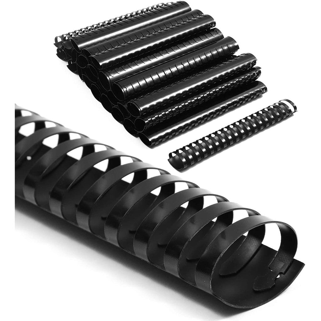 Spiral Binding Comb Black - 28mm