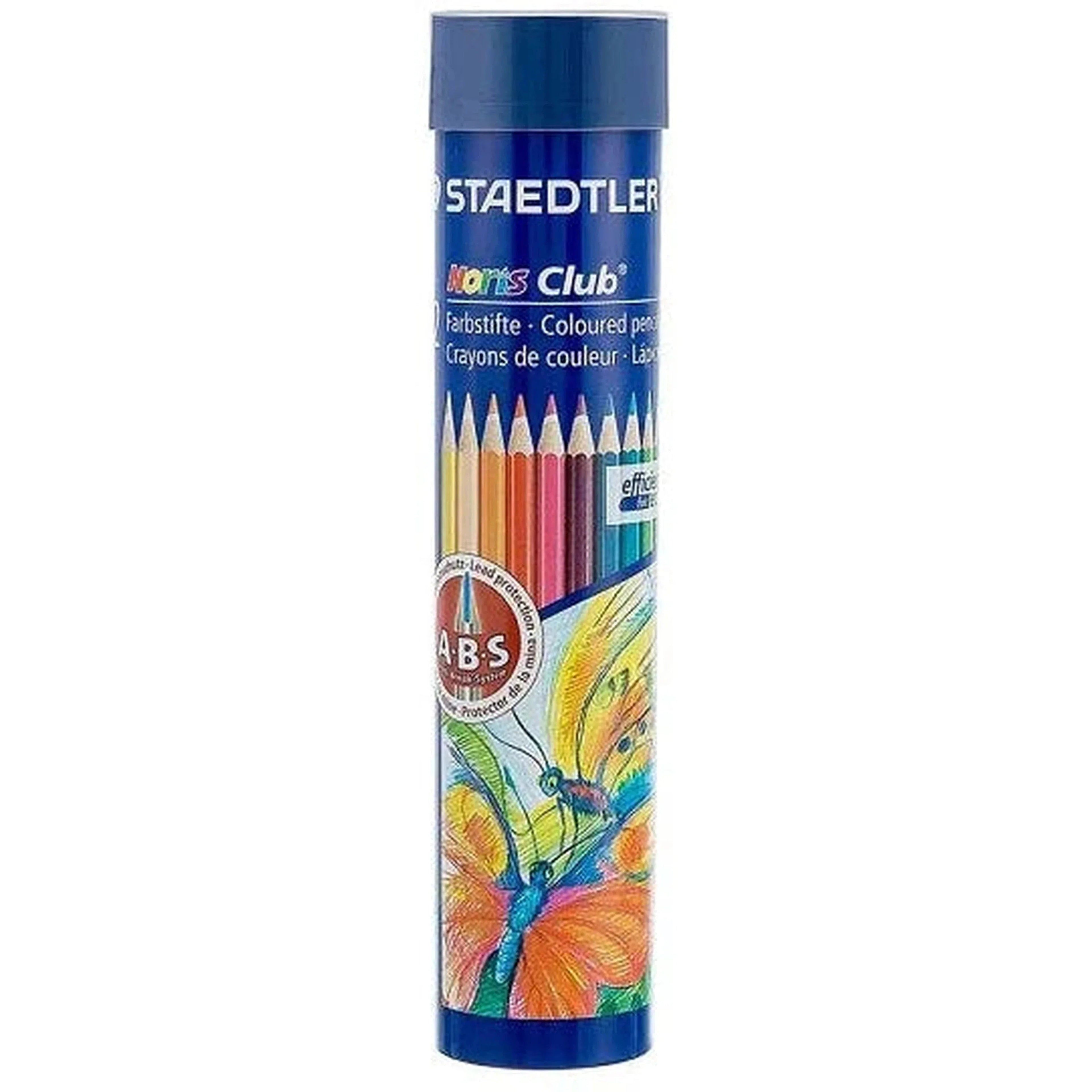 Staedtler 144 Assorted Cylinder Noris Club Coloring - Set Of 12