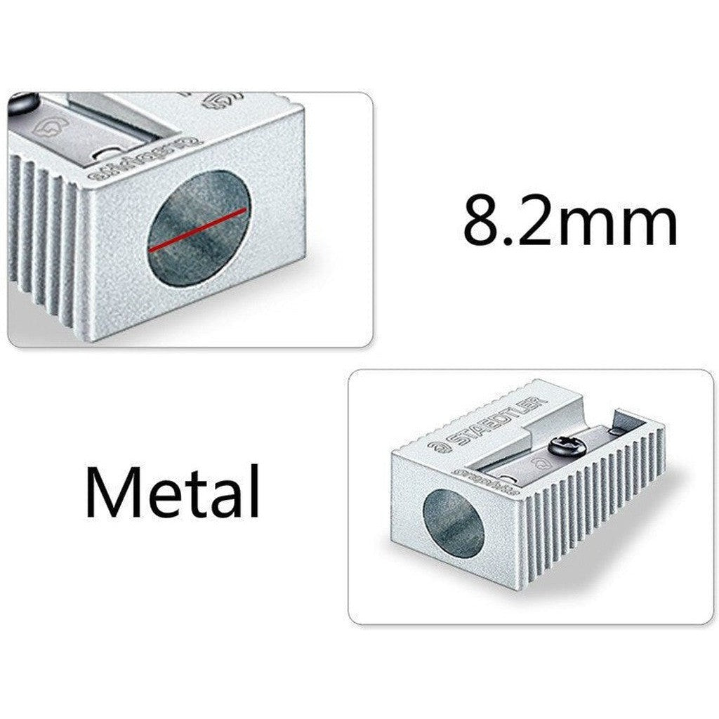 Staedtler 51010 Metal Single Hole Sharpener0Pcs/Box