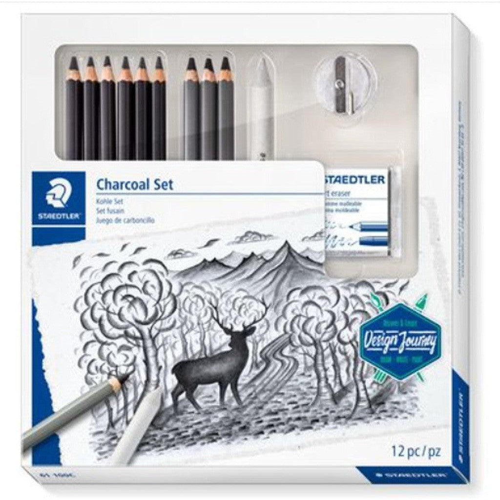 Staedtler Charcoal Set Of 12 Pcs