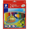 Staedtler Luna Colored Pencils 24 Color 136-Lc24