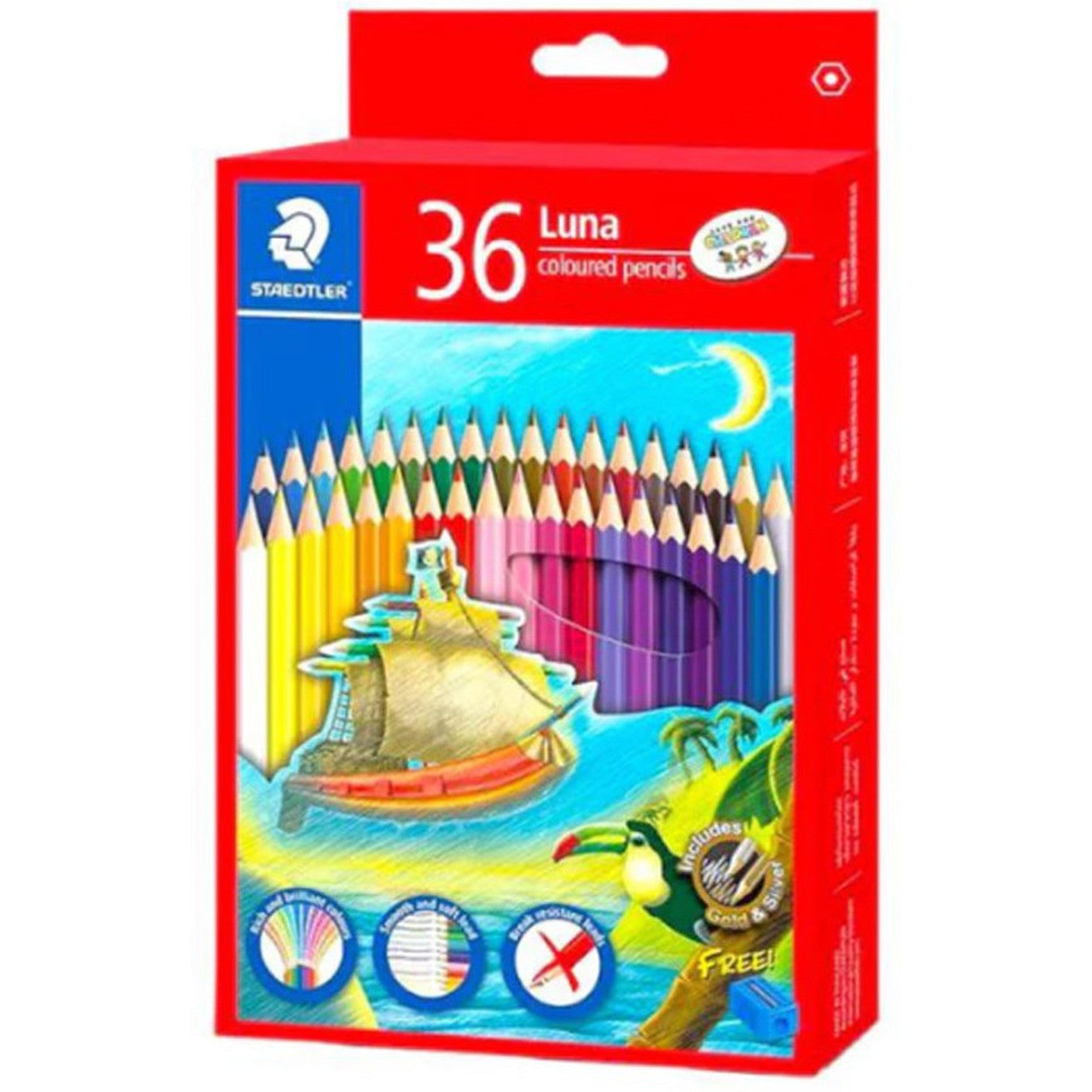 Staedtler Luna Colored Pencils 36 Colors