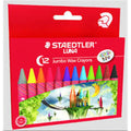 Staedtler Luna Jumbo Wax Crayons 12 Colors