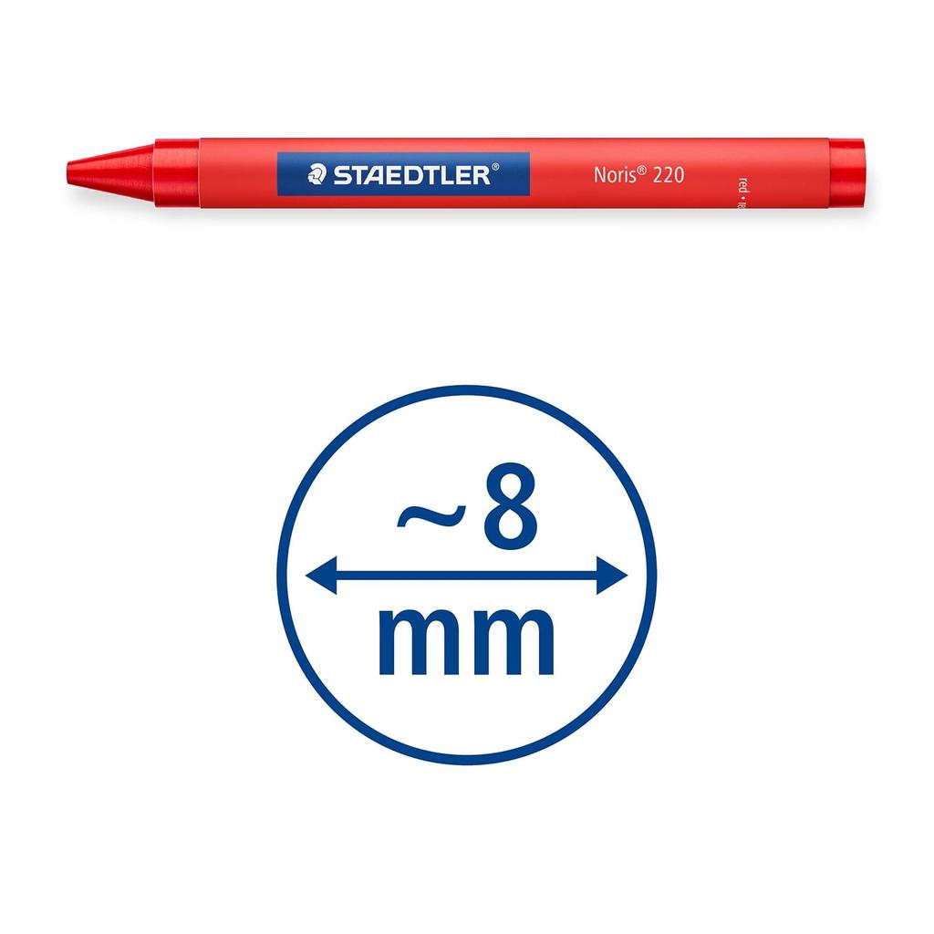 Staedtler Noris 24 Colors Wax Crayons