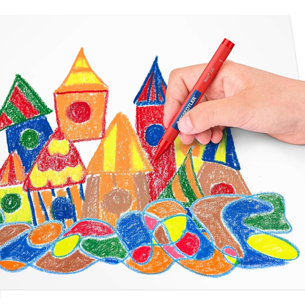 Staedtler Noris 24 Colors Wax Crayons