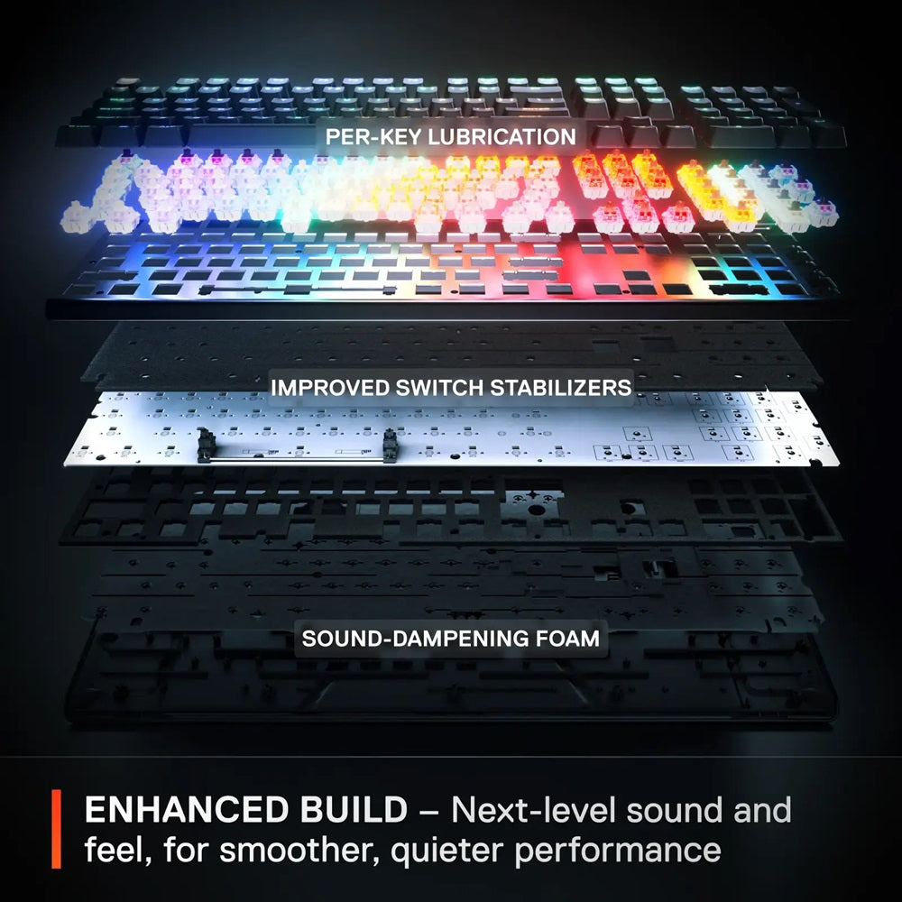 SteelSeries Apex Pro Gen 3 Gaming Keyboard, OmniPoint 3.0 Switches