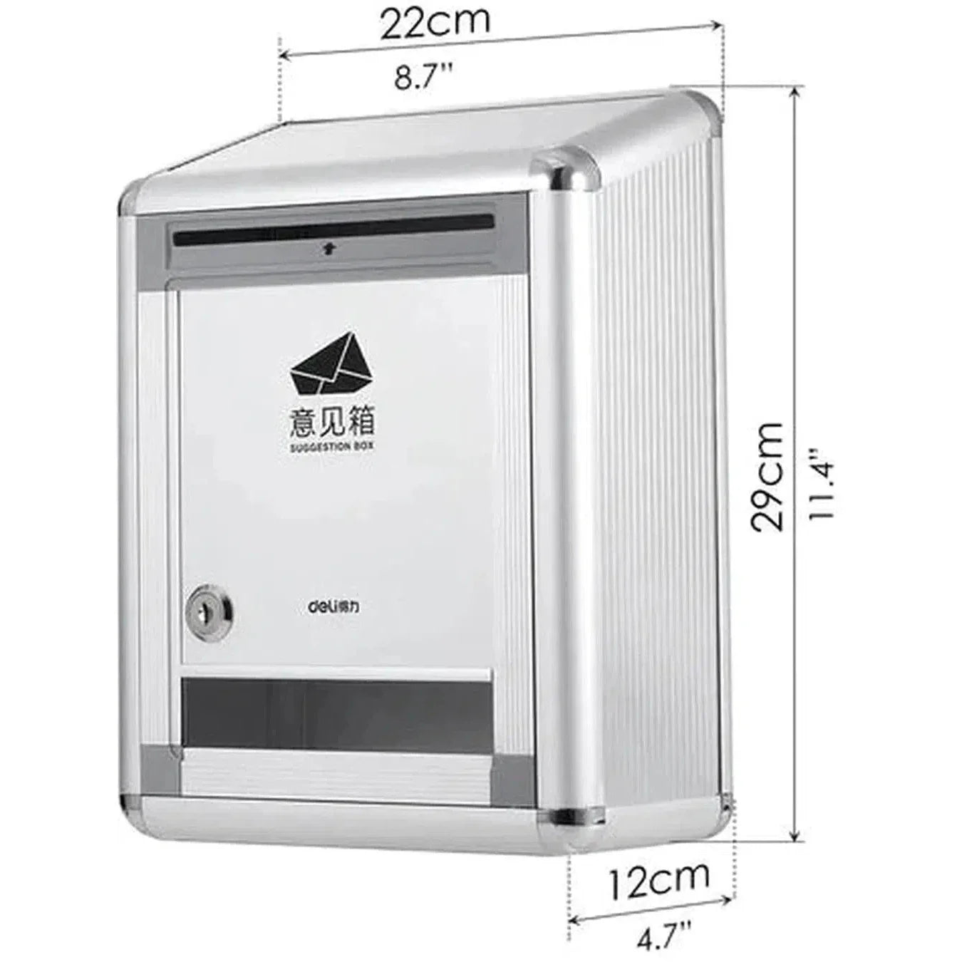Deli  Suggestion Box / Complaint Box 50804