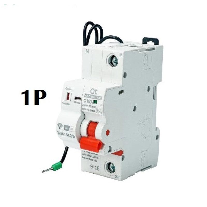 Switch Circuit Breaker Smart Life Tuya WIFI Switch Wireless 32A 1P