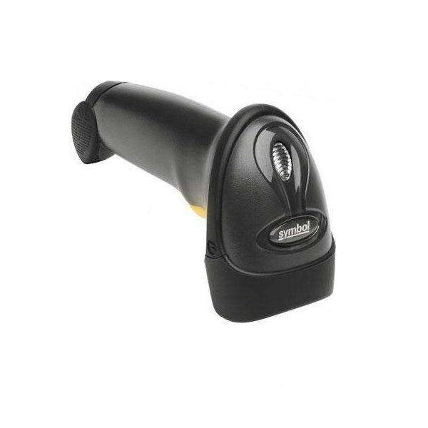 Zebra LS2208-SR20007R-UR 1D Laser Barcode Scanner with Stand (USB, Black)