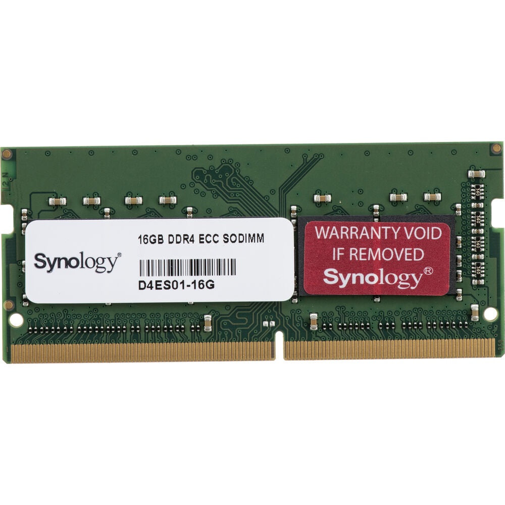 Synology 16GB D4ES01 DDR4 RAM SO-DIMM ECC Memory Module (1 x16G)