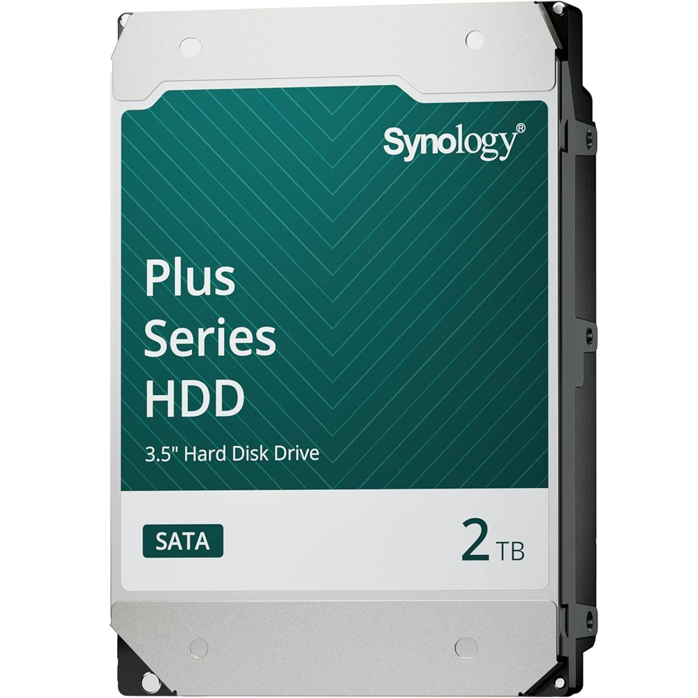 Synology 2TB HAT3300 Plus NAS HDD SATA III Hard Drive, 5400rpm