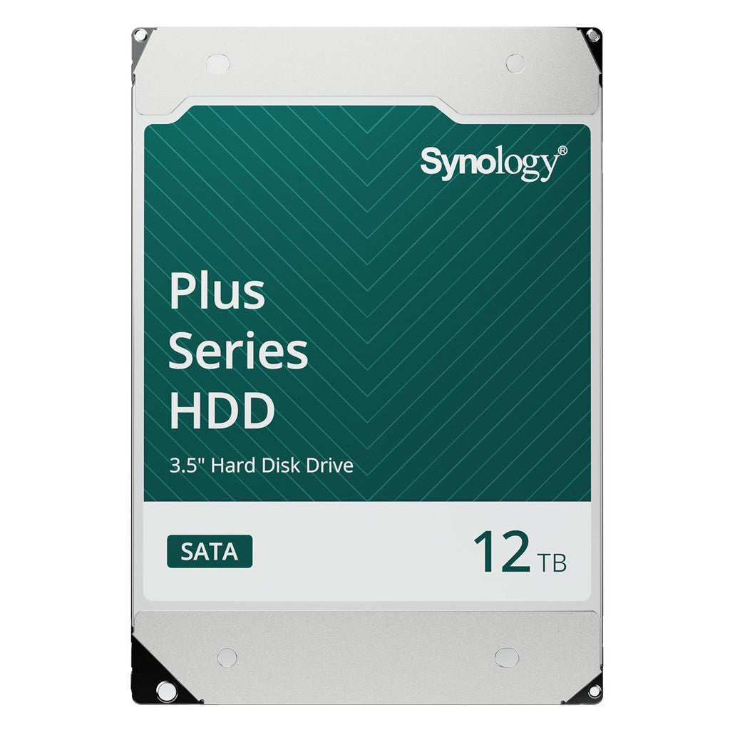 Synology Plus Series HAT3310 Hard Drive - 12TB / 3.5-inch / SATA-III / 7200 RPM / 281MB Buffer