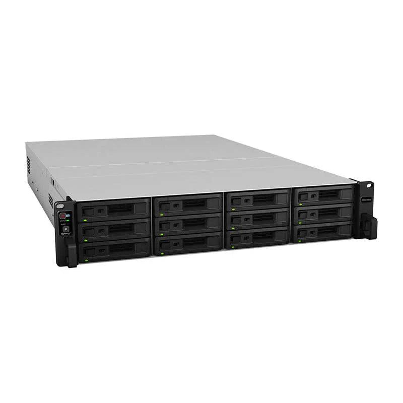 Synology RackStation RS3621RPxs - 144TB / 8x18TB / SATA / 12-Bays / USB / LAN / Rack (2U)