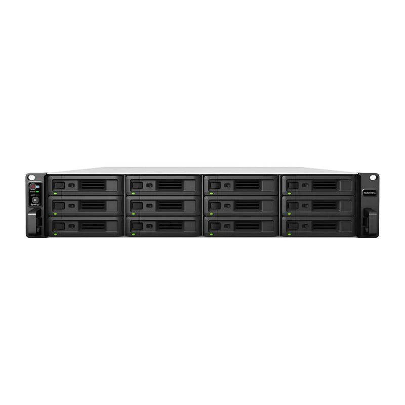 Synology RackStation RS3621RPxs - 144TB / 8x18TB / SATA / 12-Bays / USB / LAN / Rack (2U)
