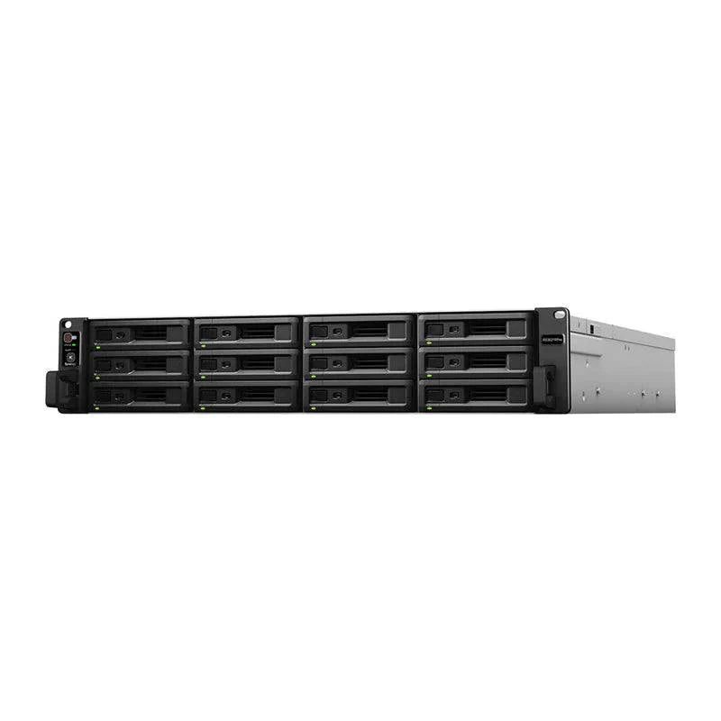 Synology RackStation RS3621RPxs - 216TB / 12x18TB / SATA / 12-Bays / USB / LAN / Rack (2U)