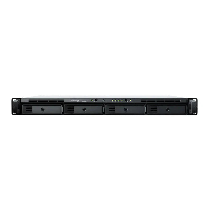 Synology RackStation RS422+ - 18TB / 3x6TB / SATA / 4-Bays / USB / LAN / Rack (1U)