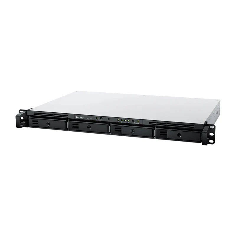 Synology RackStation RS422+ 54TB / 3x18TB / SATA / 4-Bays / USB / LAN / Rack (1U)