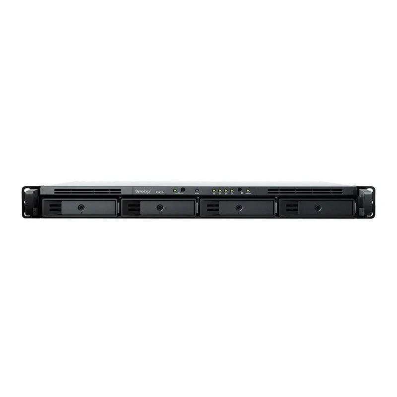 Synology RackStation RS422+ 54TB / 3x18TB / SATA / 4-Bays / USB / LAN / Rack (1U)