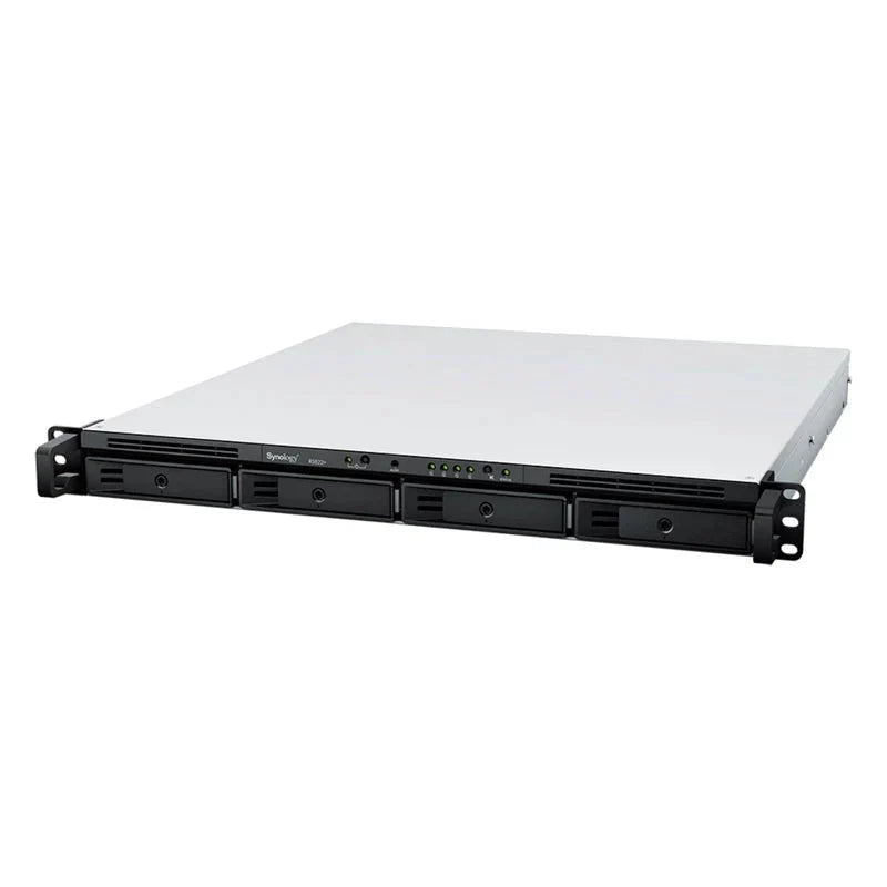 Synology RackStation RS822+ - 32TB / 4x8TB / SATA / 4-Bays / eSATA / USB / LAN / Rack (1U)