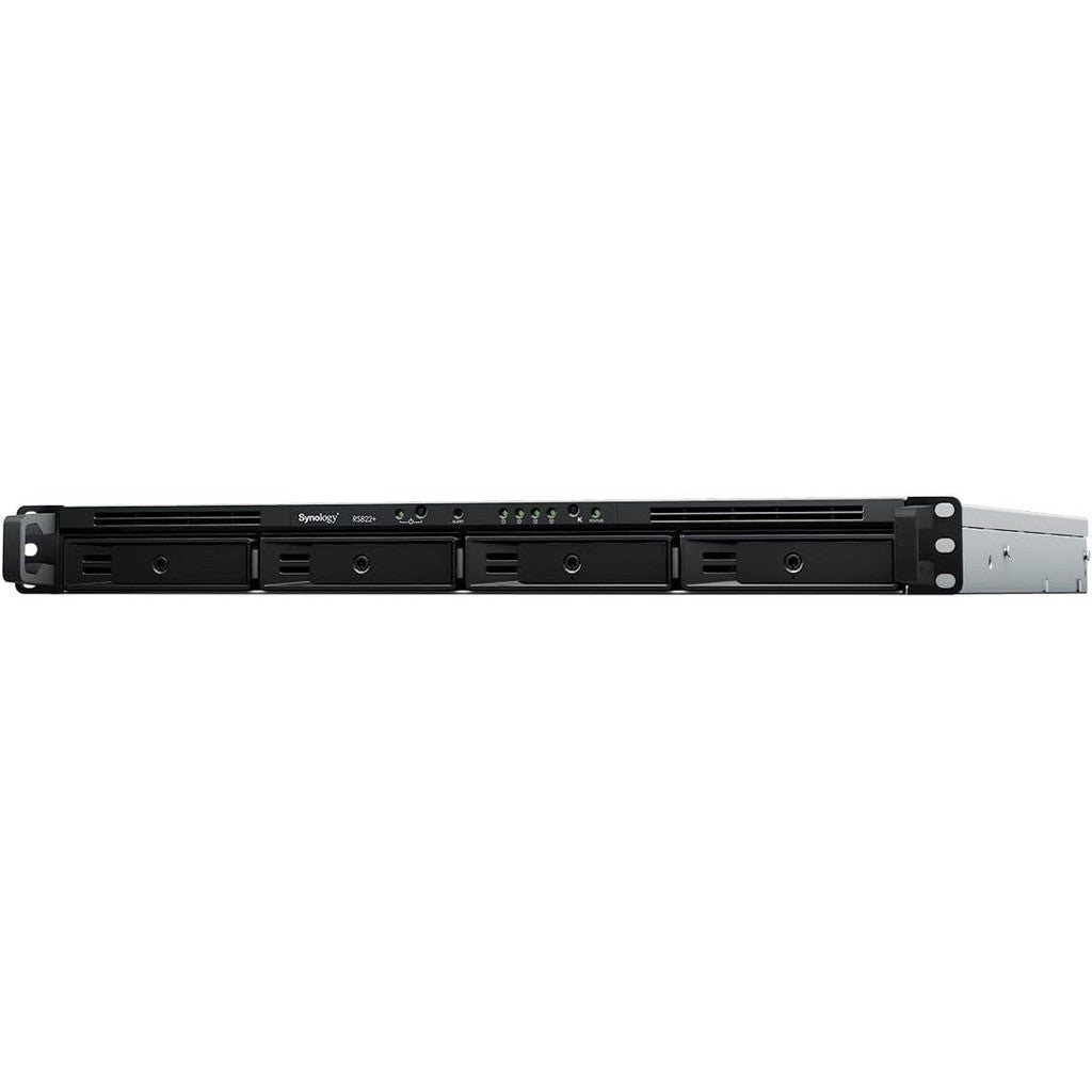 Synology RackStation RS822+ - 72TB / 4x18TB / SATA / 4-Bays / eSATA / USB / LAN / Rack (1U)