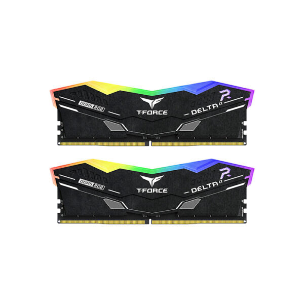 T-Force Delta Alpha RGB DDR5 6000 32GB (2 x 16GB) Black CL38 1.25v