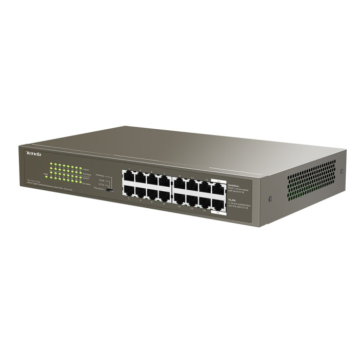 TENDA 16 Port Gigabit POE Switch Un Managed
