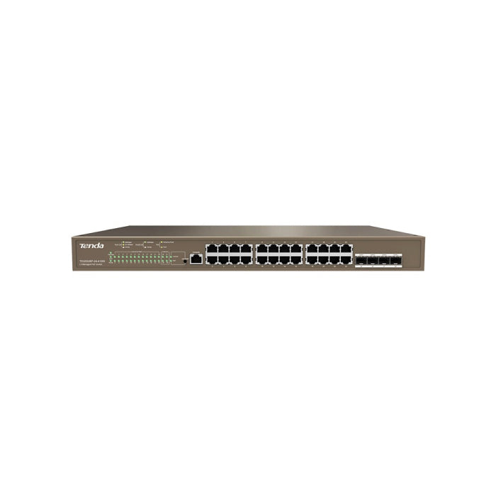 TENDA 24 PORT L3 Managed PoE Switch