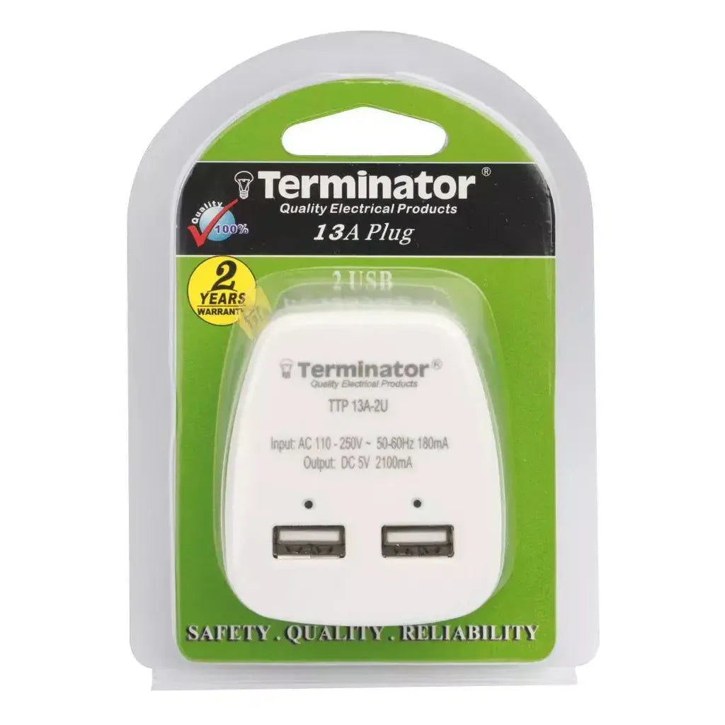 TERMINATOR 2USB CHARGER SOCKET 2.1A