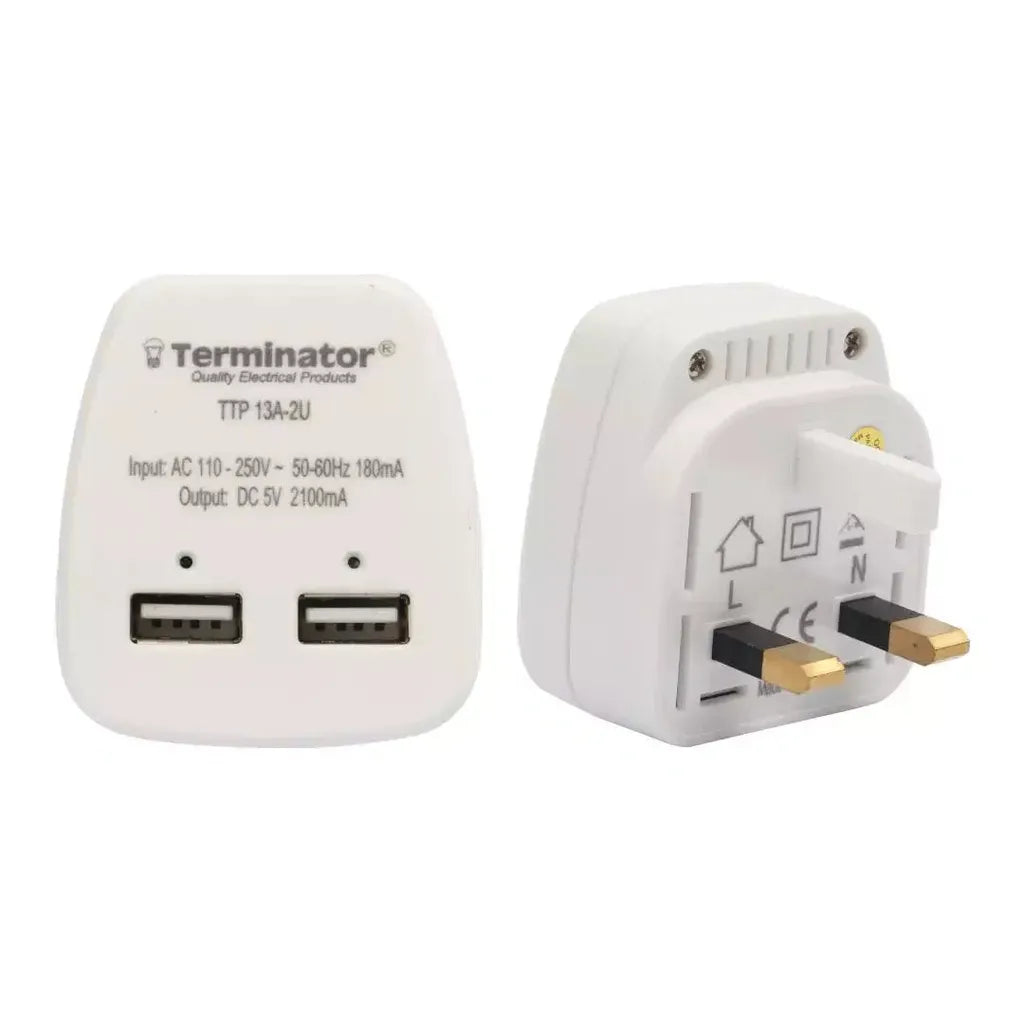 TERMINATOR 2USB CHARGER SOCKET 2.1A