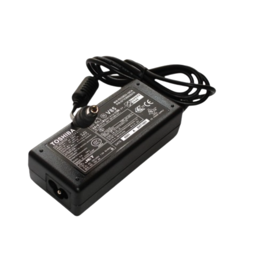 Toshiba Laptop Charger with Power Cable – 75W 15V-5A (6.0×3.0mm)
