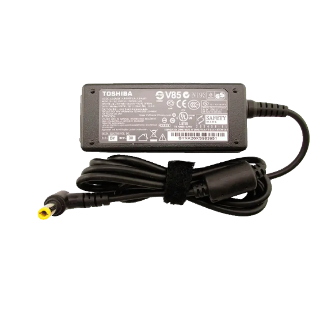 Toshiba Laptop Charger with Power Cable – 30W 19V-1.58A (5.5×2.5mm)