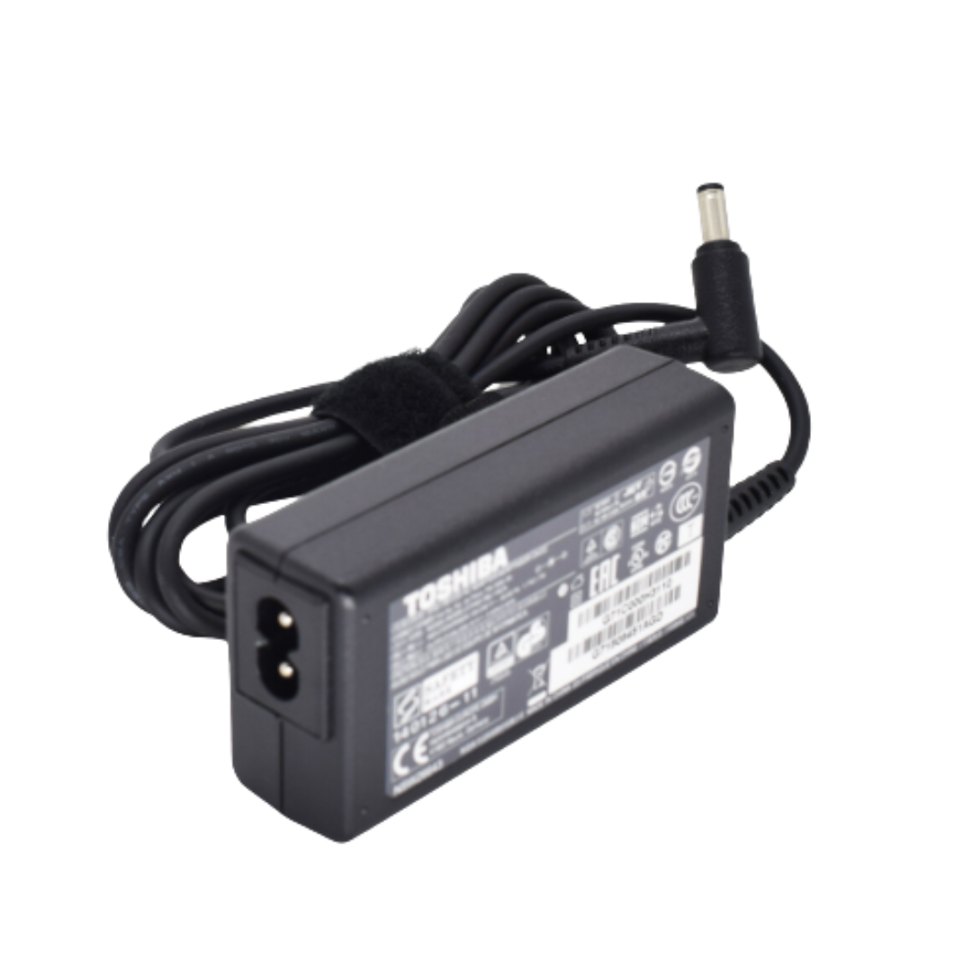 Toshiba Laptop Charger with Power Cable – 65W 19V-3.42A (5.5×2.5mm)