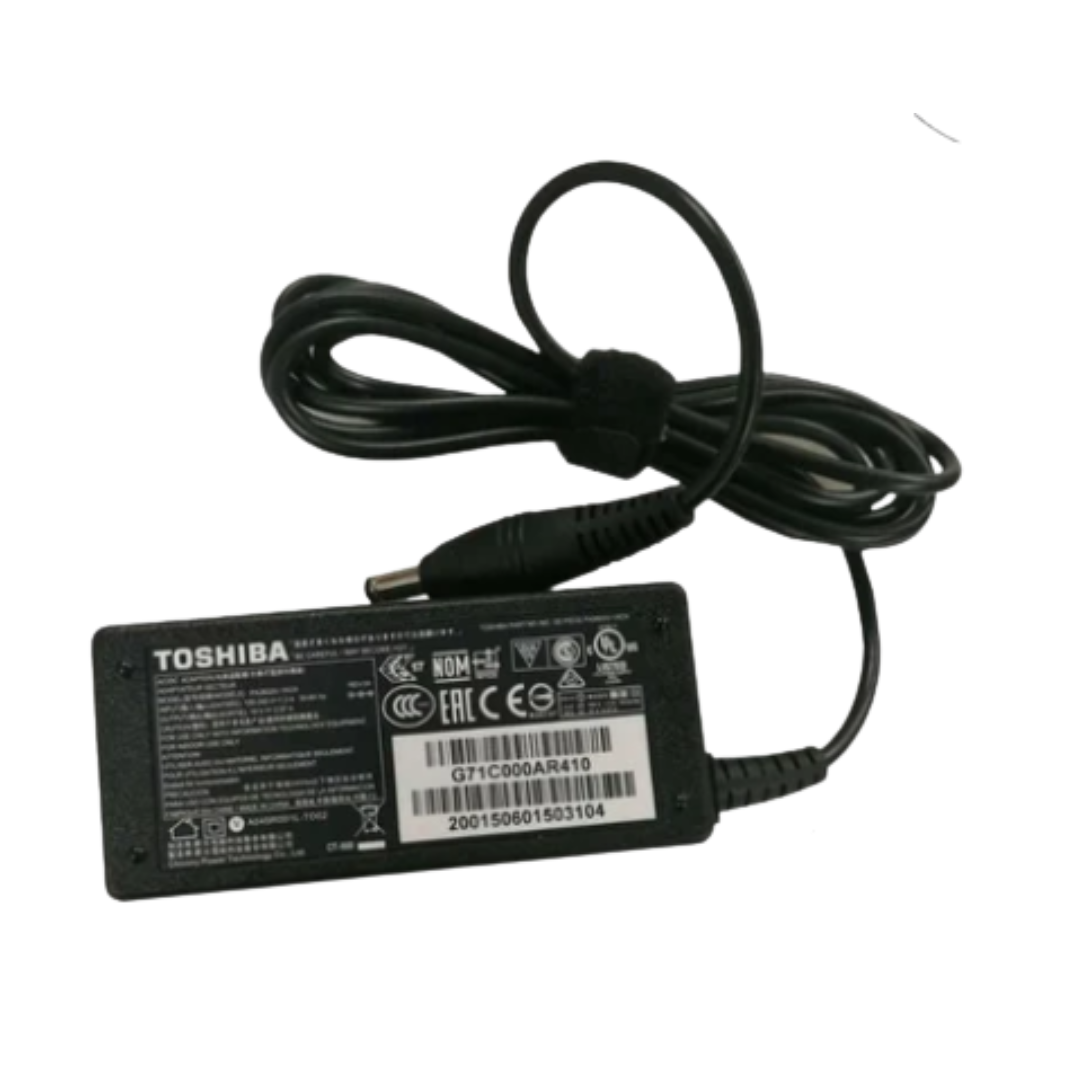 Toshiba Laptop Charger with Power Cable – 75W 19V 3.95A (5.5×2.5mm)