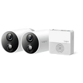TP-LINK Tapo C400S2 Smart Wire-Free Security Camera System, 2-Camera System