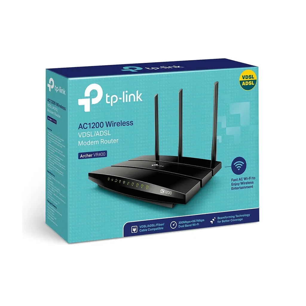 TP-Link AC1200 VDSL/ADSL Modem Router