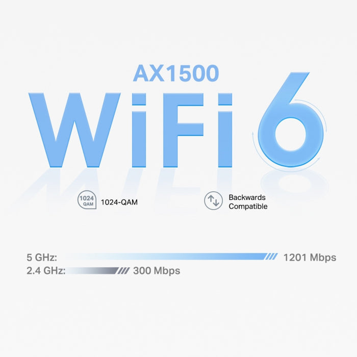 TP-Link AX1500 Whole Home Mesh Wi-Fi 6 System (Pack of 3)
